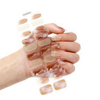 Unhas Névoa Dourada