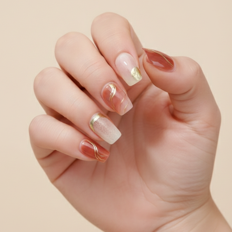 Unhas Âmbar Imperial