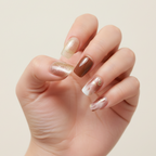 Unhas Névoa Dourada