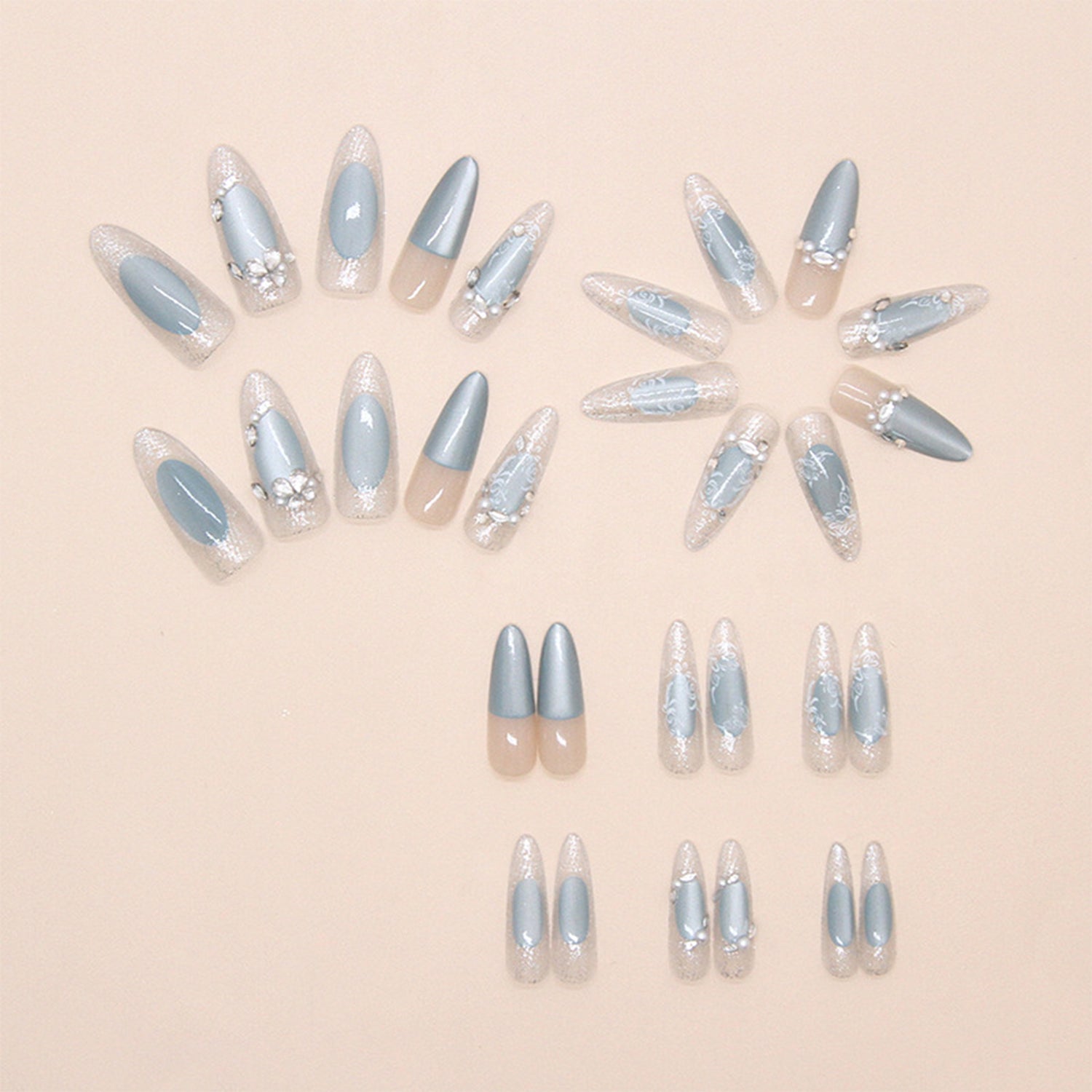 Unhas Postiças Brisa de Inverno