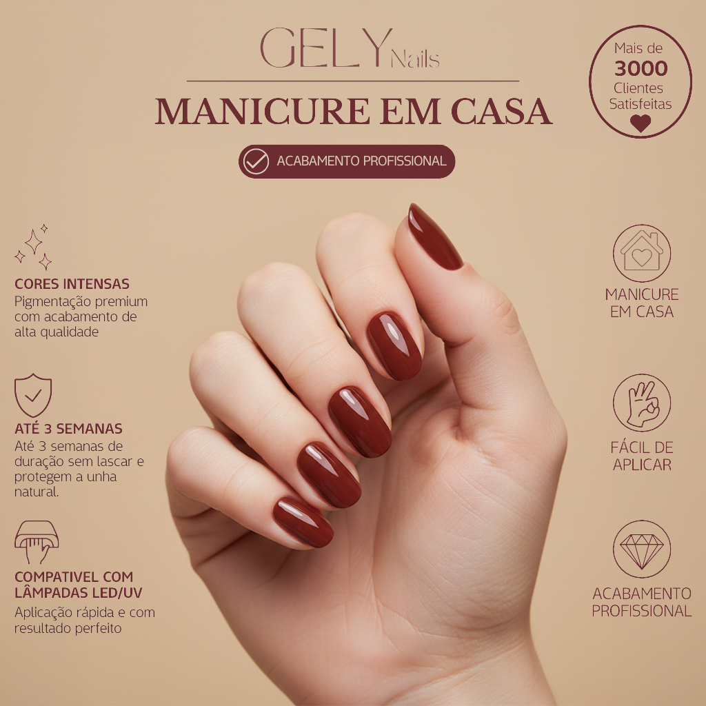 Gely Nails Vermelho