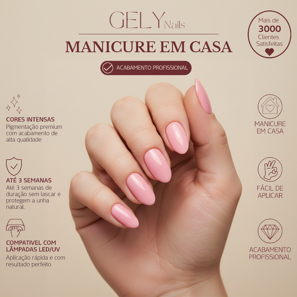 Gely Nails Rosa