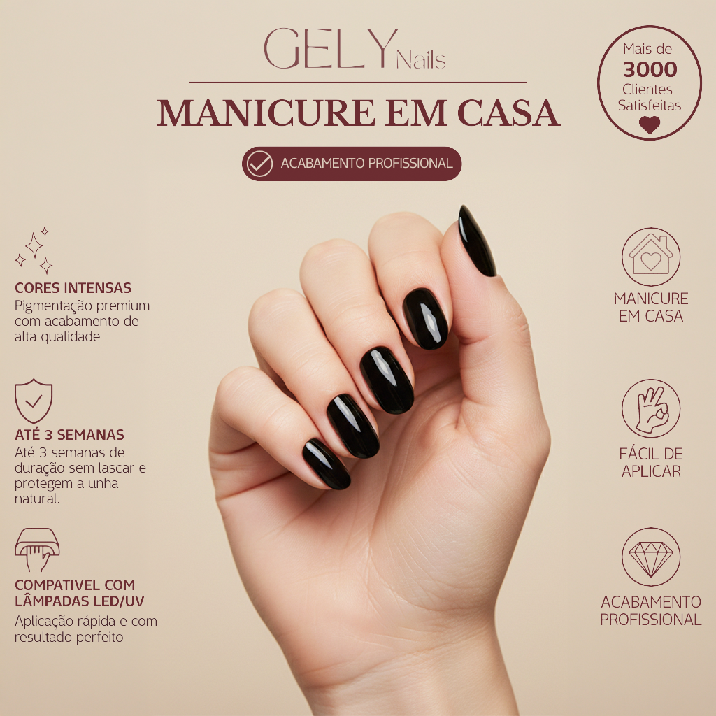 Gely Nails Preto